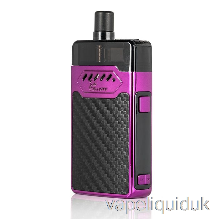 Hellvape GRIMM 30W Pod System Purple Carbon Fiber Vape Juice